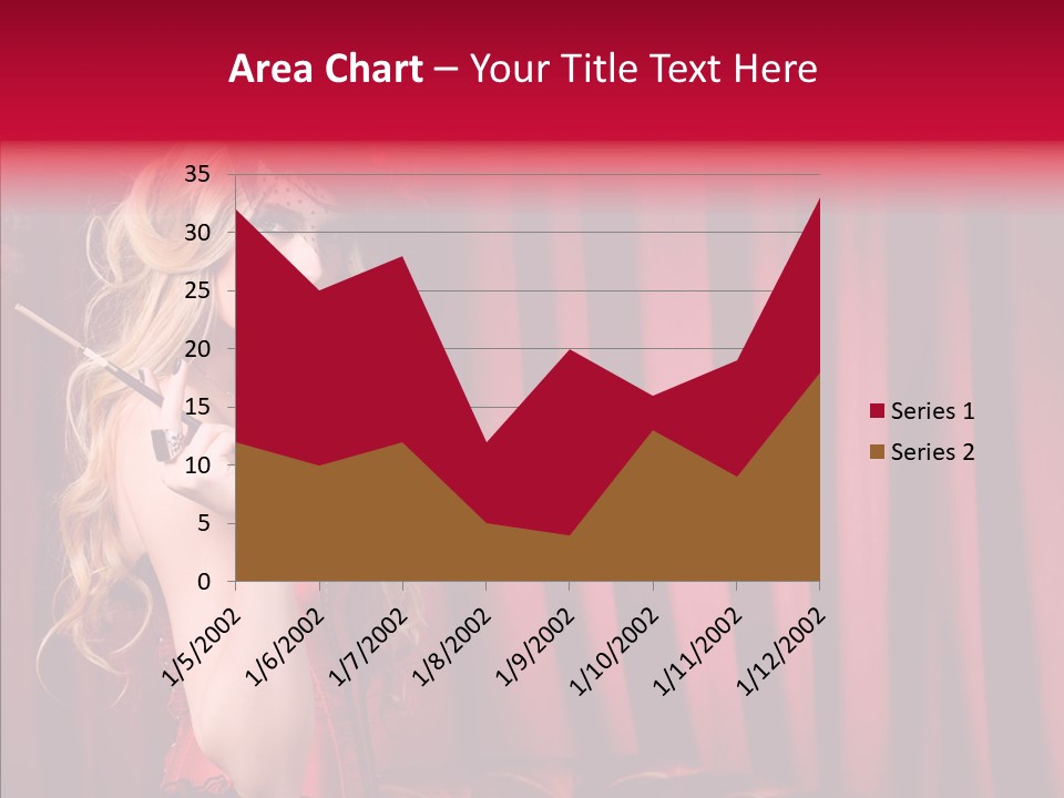 Bonnet People Corset PowerPoint Template
