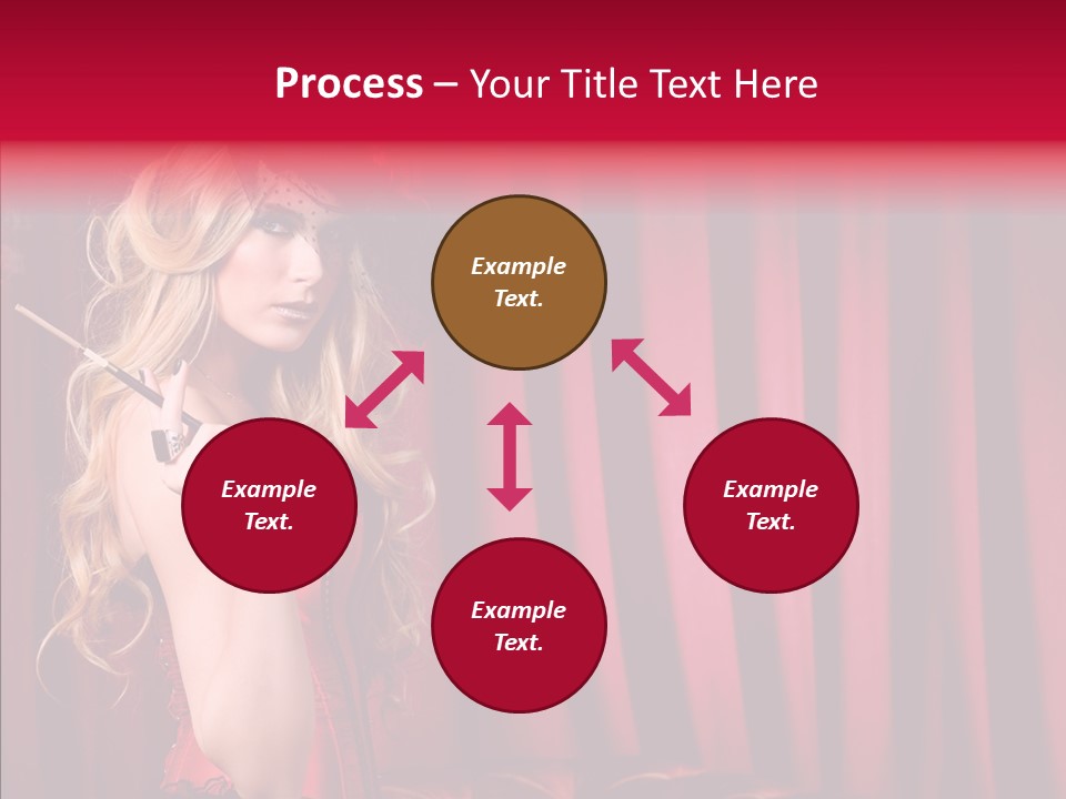 Bonnet People Corset PowerPoint Template