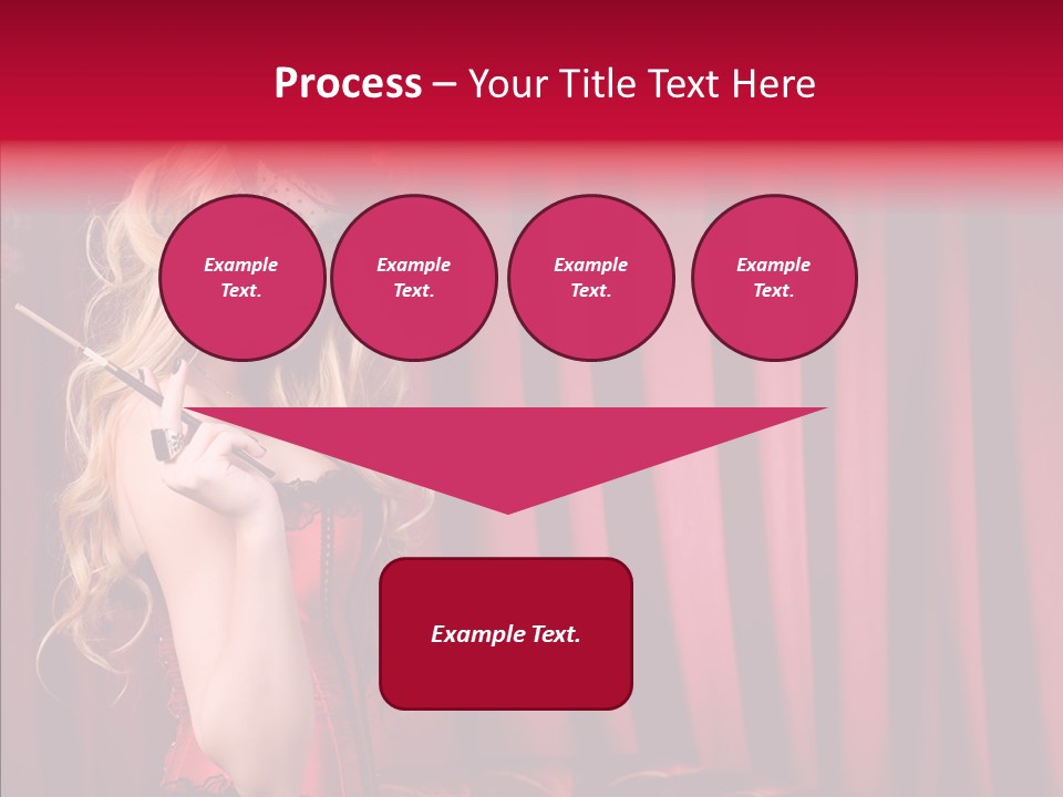 Bonnet People Corset PowerPoint Template