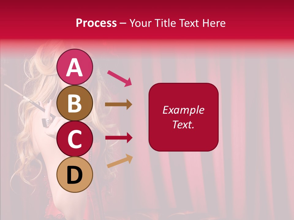 Bonnet People Corset PowerPoint Template