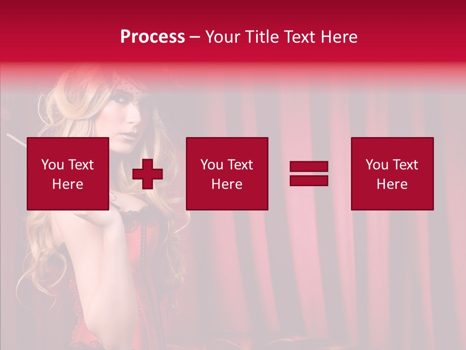 Bonnet People Corset PowerPoint Template
