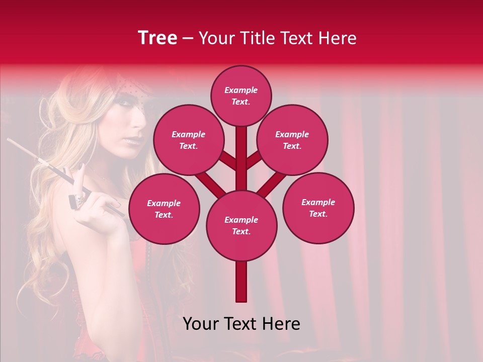 Bonnet People Corset PowerPoint Template