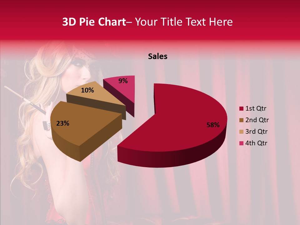 Bonnet People Corset PowerPoint Template