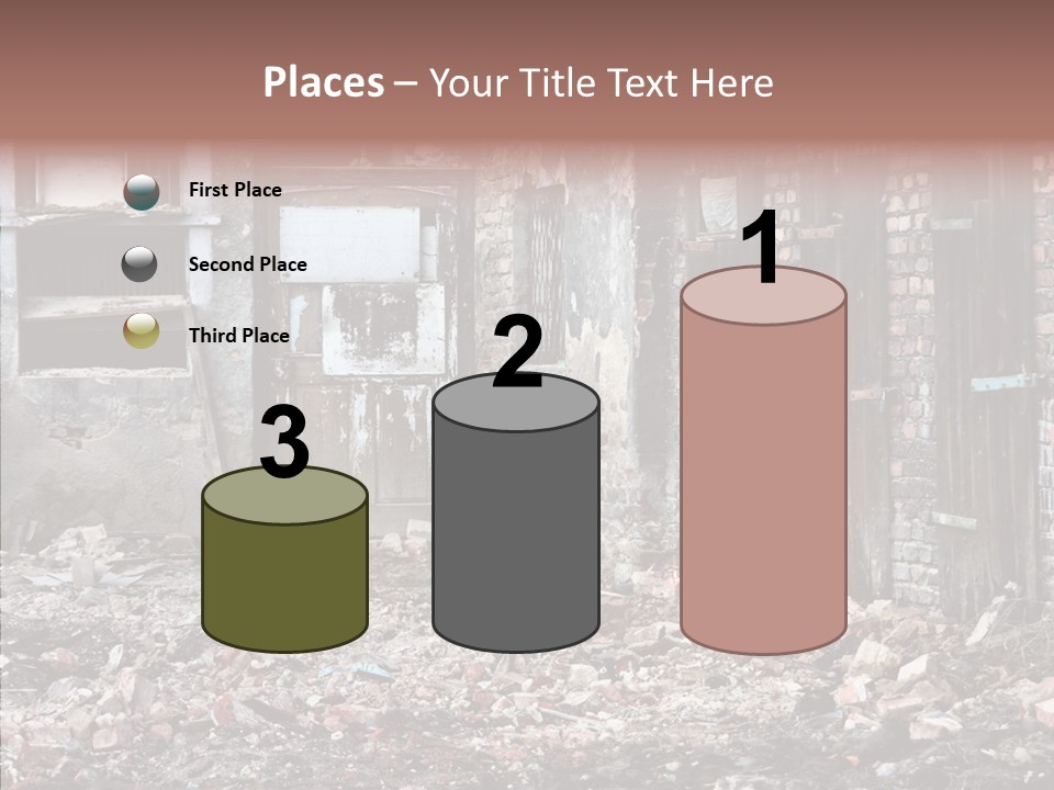 House Ukraine City PowerPoint Template