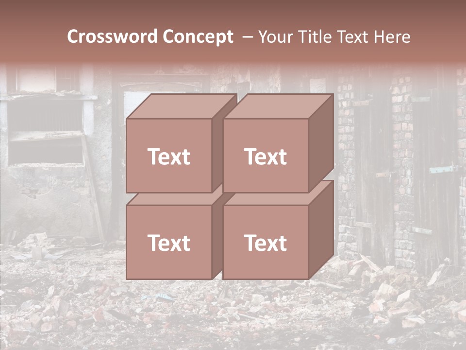 House Ukraine City PowerPoint Template