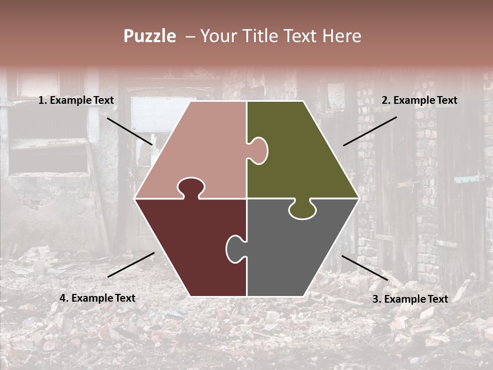 House Ukraine City PowerPoint Template