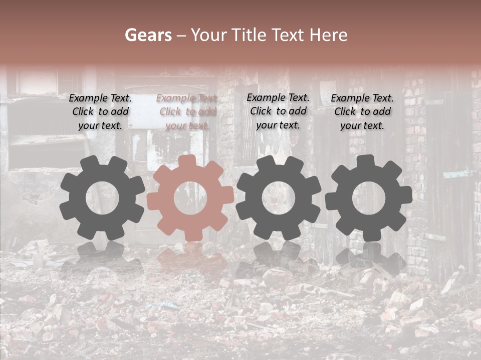 House Ukraine City PowerPoint Template