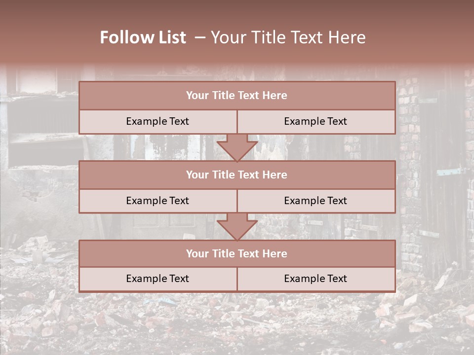 House Ukraine City PowerPoint Template