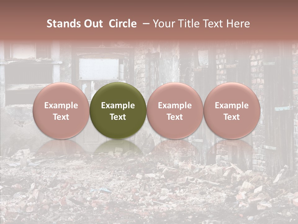 House Ukraine City PowerPoint Template