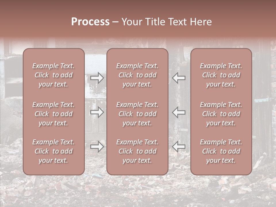 House Ukraine City PowerPoint Template