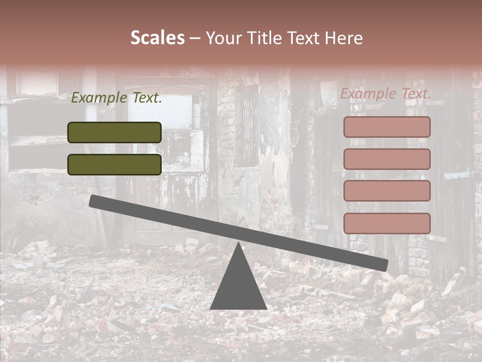 House Ukraine City PowerPoint Template