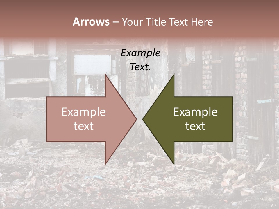 House Ukraine City PowerPoint Template