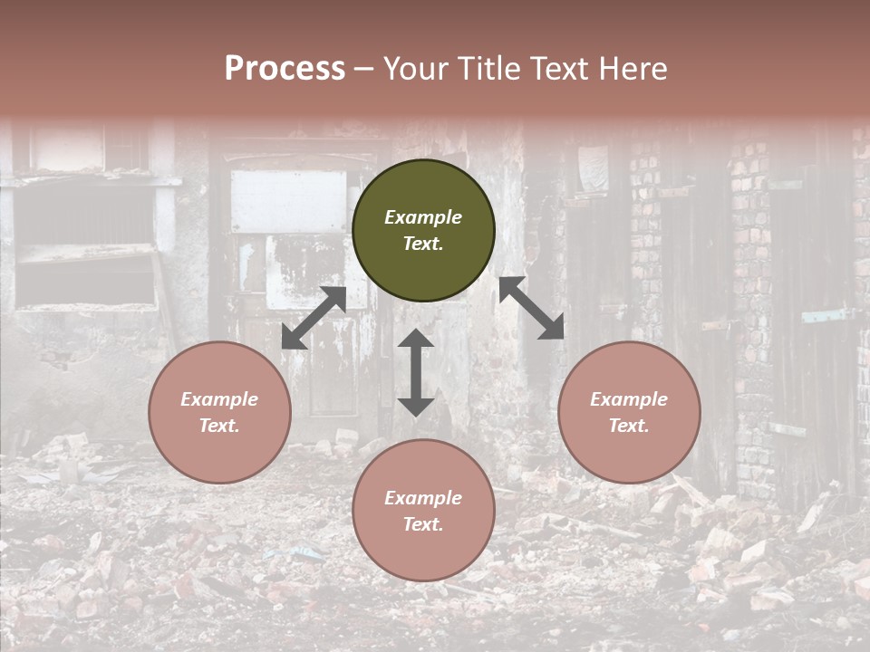 House Ukraine City PowerPoint Template