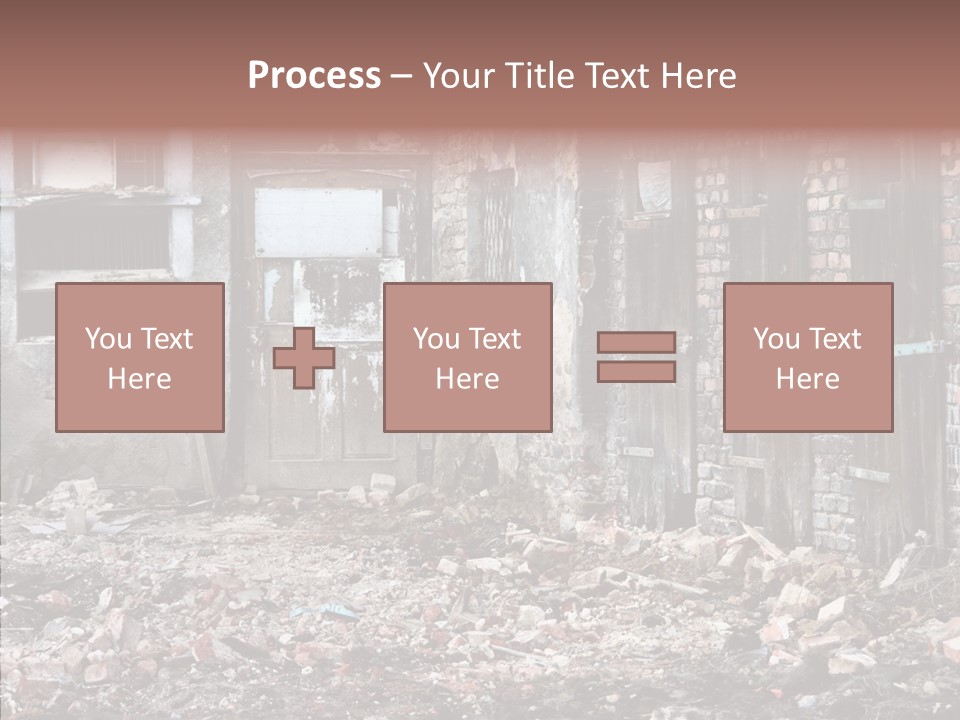 House Ukraine City PowerPoint Template