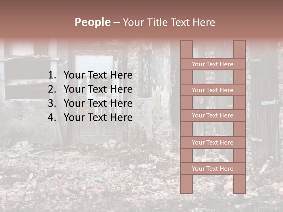 House Ukraine City PowerPoint Template