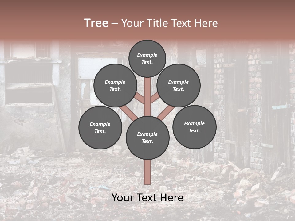 House Ukraine City PowerPoint Template