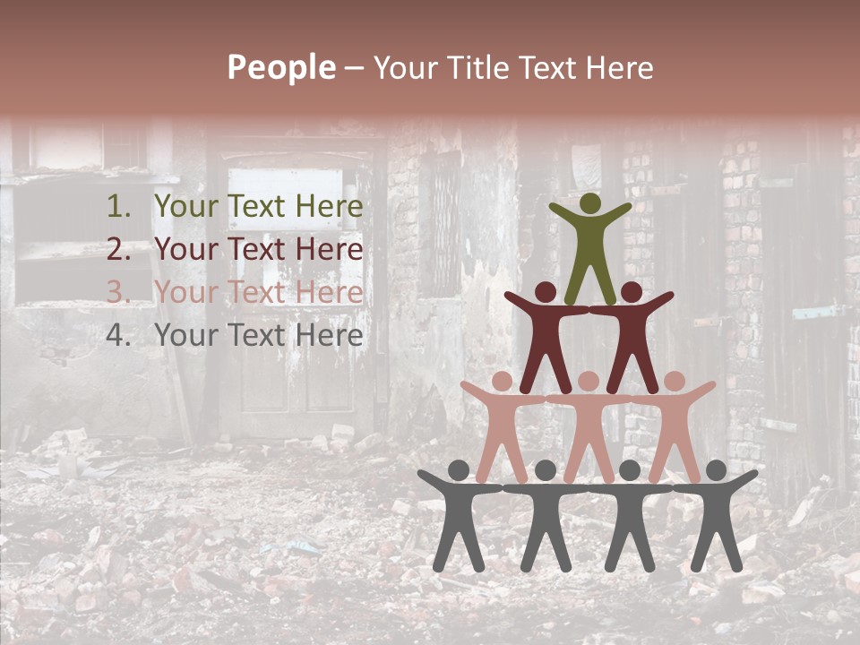 House Ukraine City PowerPoint Template