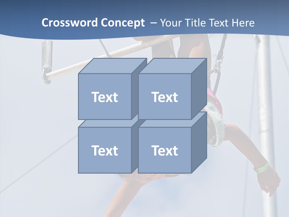 Flexible Raising Muscle PowerPoint Template