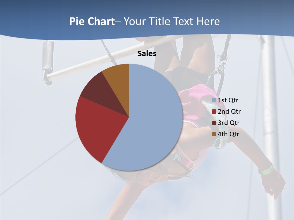 Flexible Raising Muscle PowerPoint Template