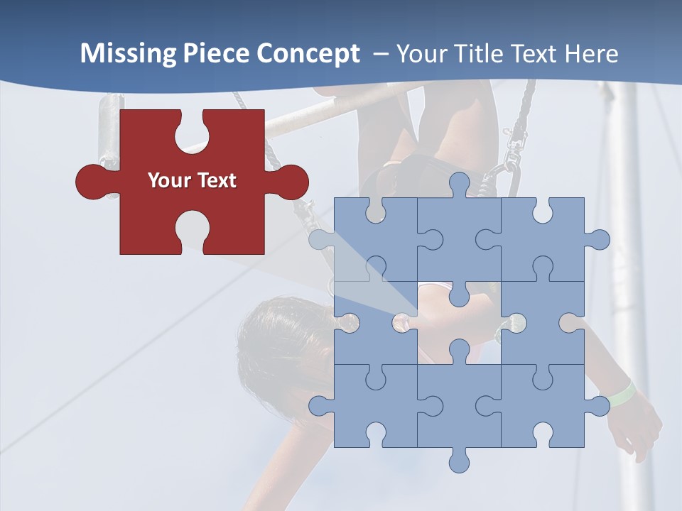 Flexible Raising Muscle PowerPoint Template