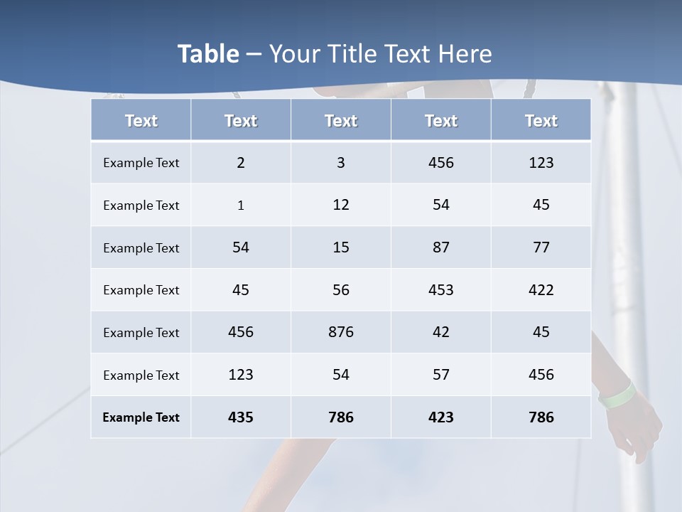 Flexible Raising Muscle PowerPoint Template