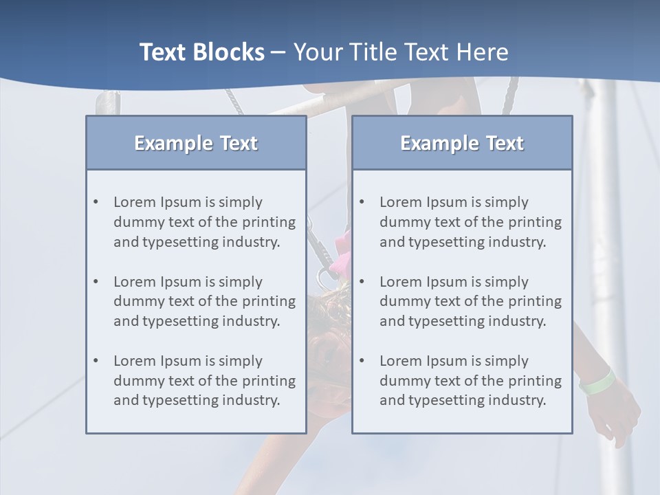 Flexible Raising Muscle PowerPoint Template