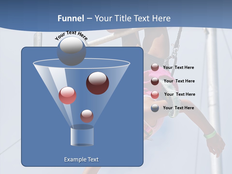 Flexible Raising Muscle PowerPoint Template