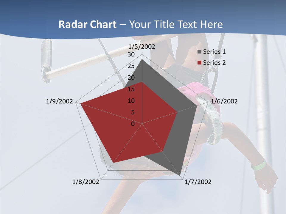 Flexible Raising Muscle PowerPoint Template
