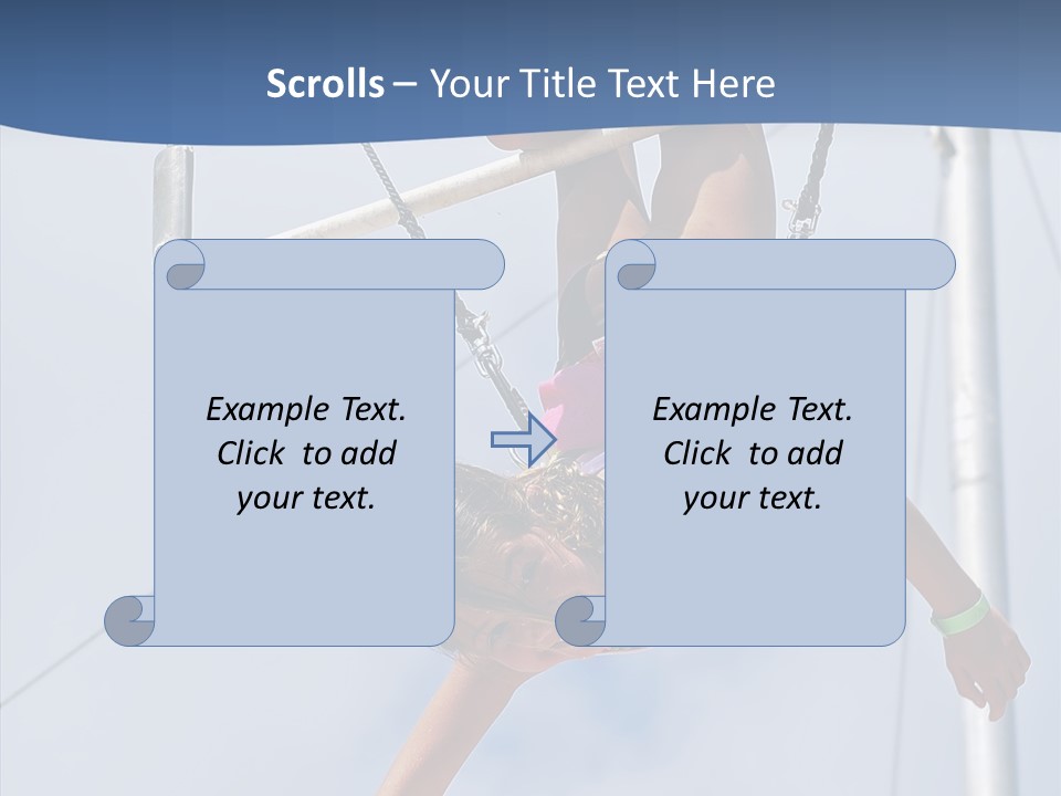 Flexible Raising Muscle PowerPoint Template