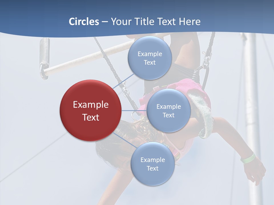 Flexible Raising Muscle PowerPoint Template