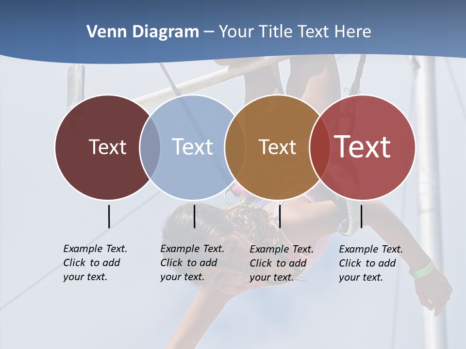 Flexible Raising Muscle PowerPoint Template