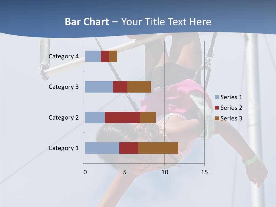 Flexible Raising Muscle PowerPoint Template