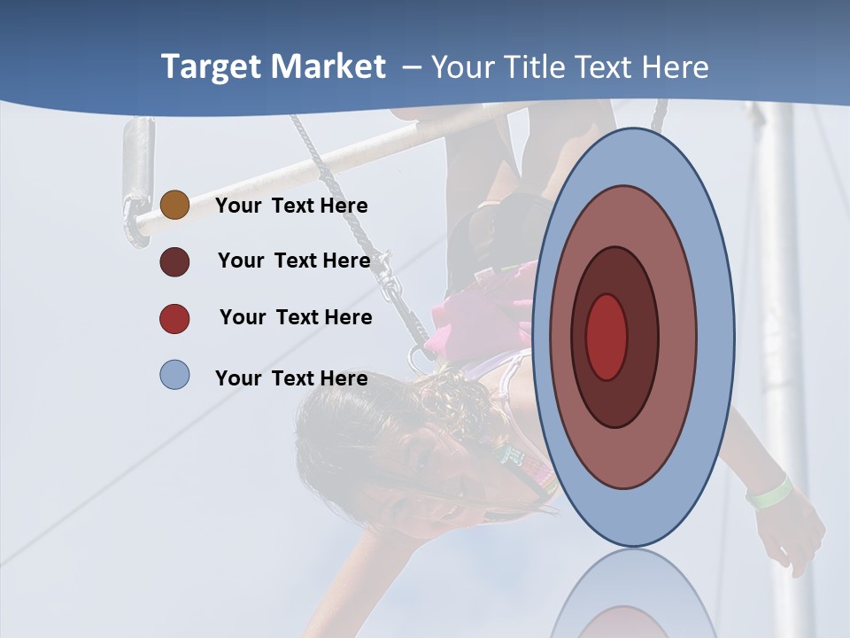 Flexible Raising Muscle PowerPoint Template