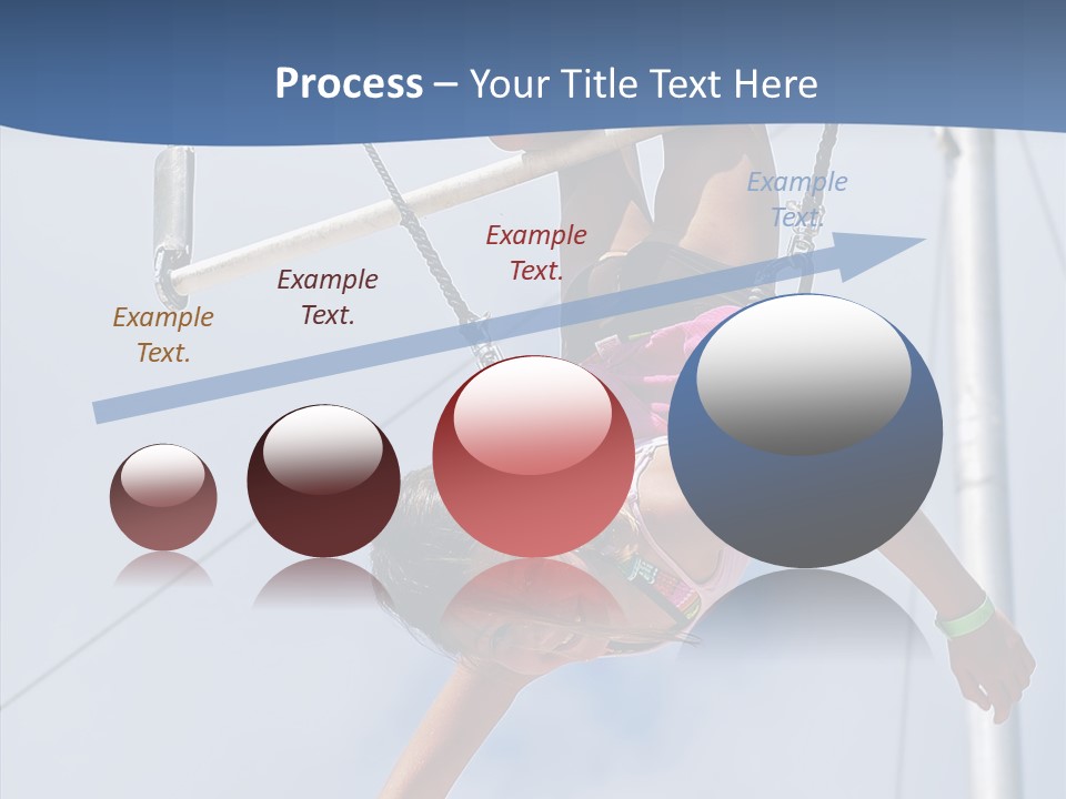 Flexible Raising Muscle PowerPoint Template
