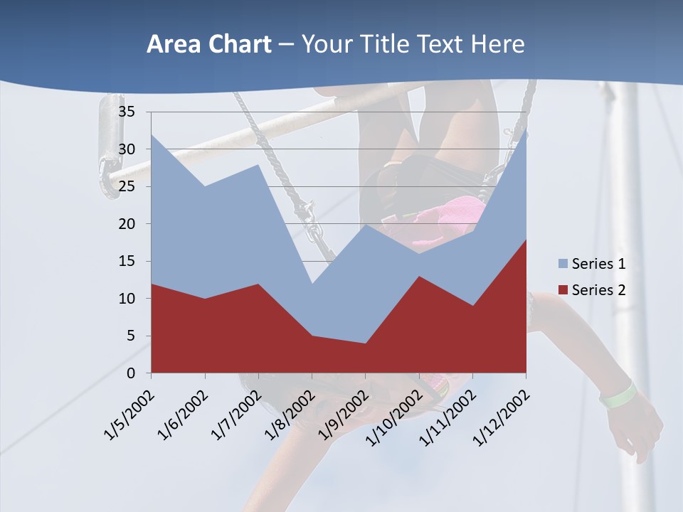 Flexible Raising Muscle PowerPoint Template