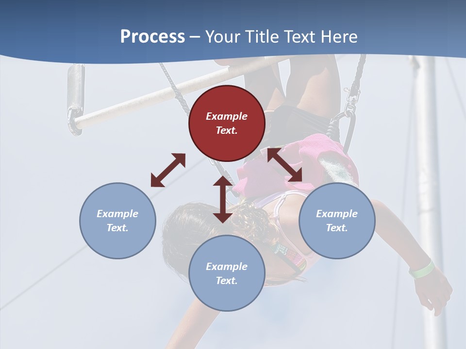 Flexible Raising Muscle PowerPoint Template