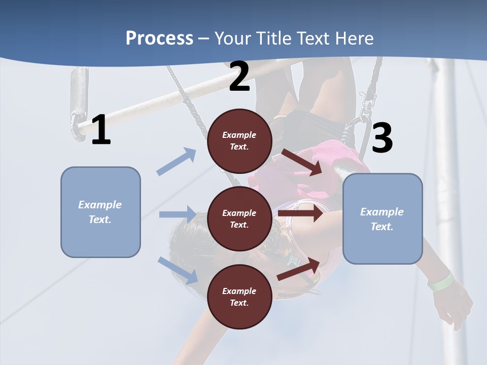 Flexible Raising Muscle PowerPoint Template