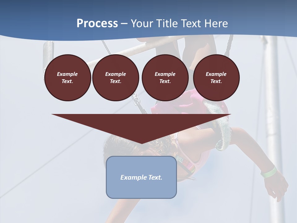 Flexible Raising Muscle PowerPoint Template