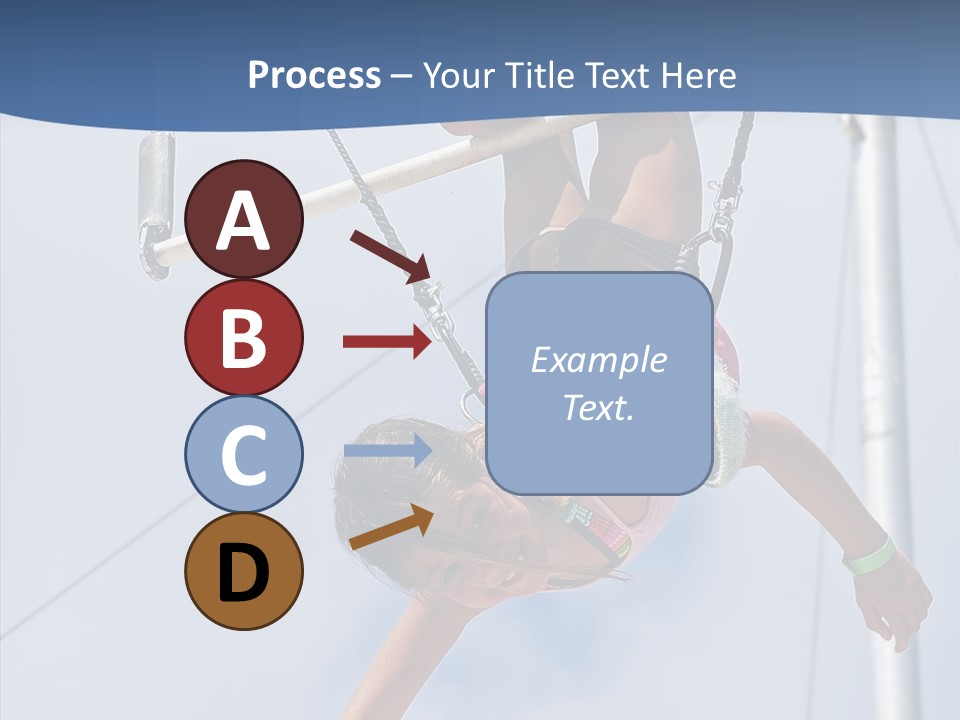 Flexible Raising Muscle PowerPoint Template