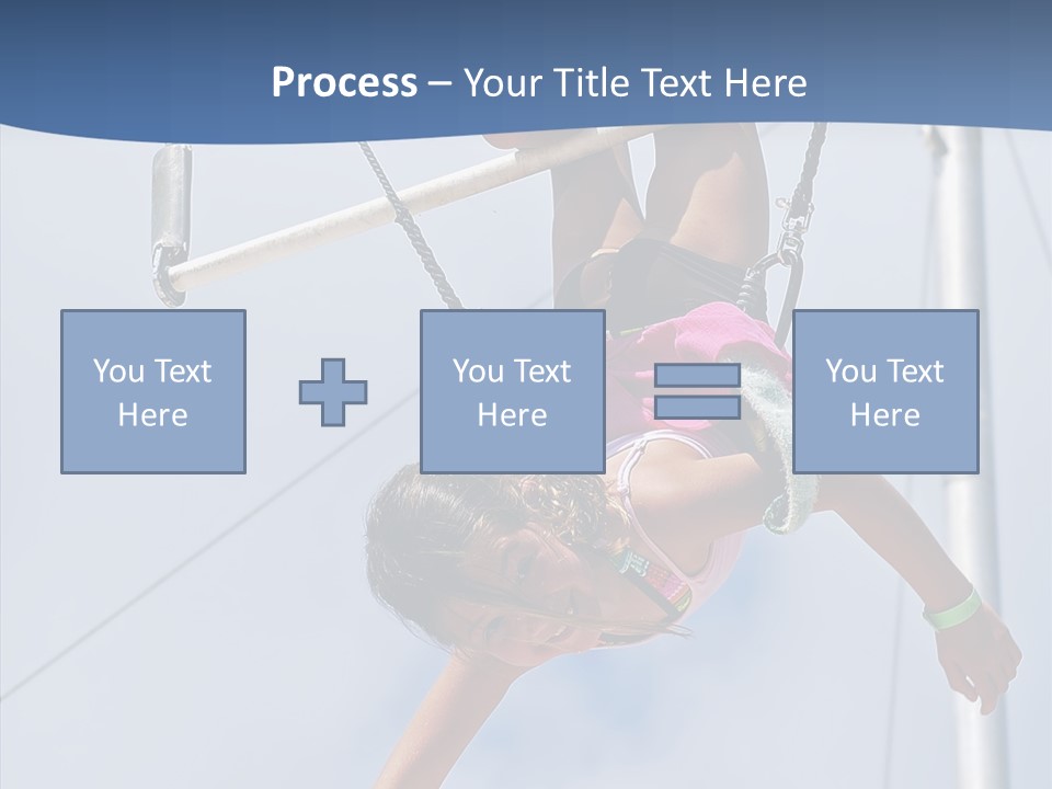 Flexible Raising Muscle PowerPoint Template