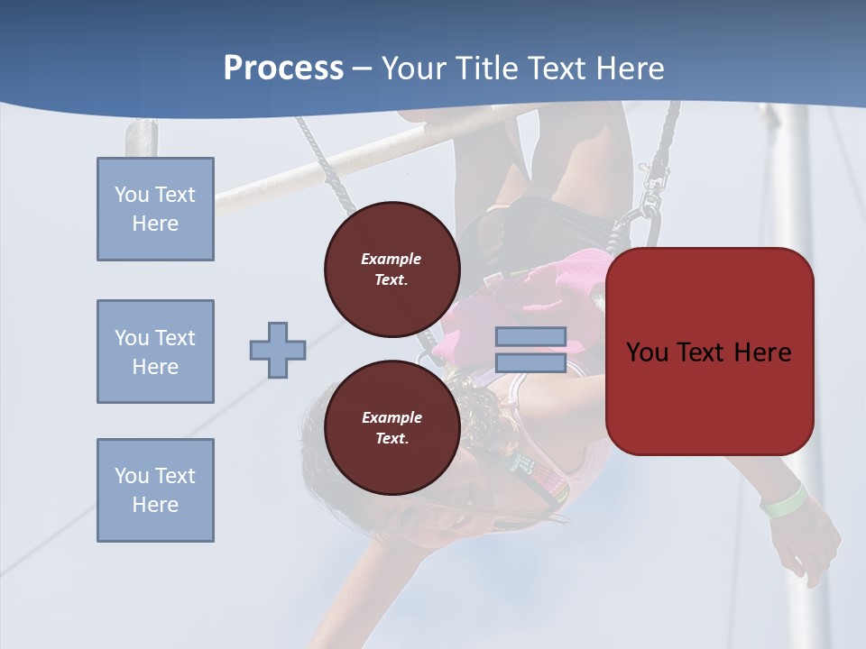 Flexible Raising Muscle PowerPoint Template