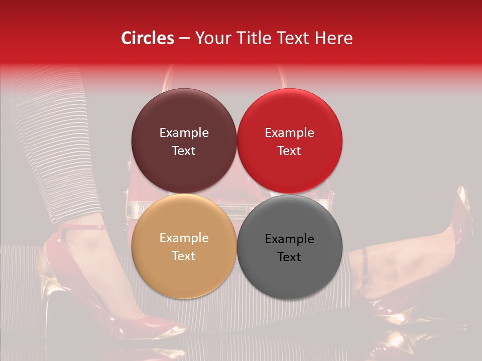 Lying Figure Female PowerPoint Template