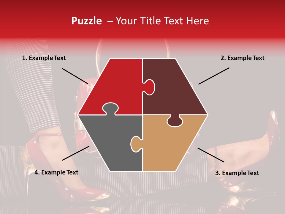 Lying Figure Female PowerPoint Template