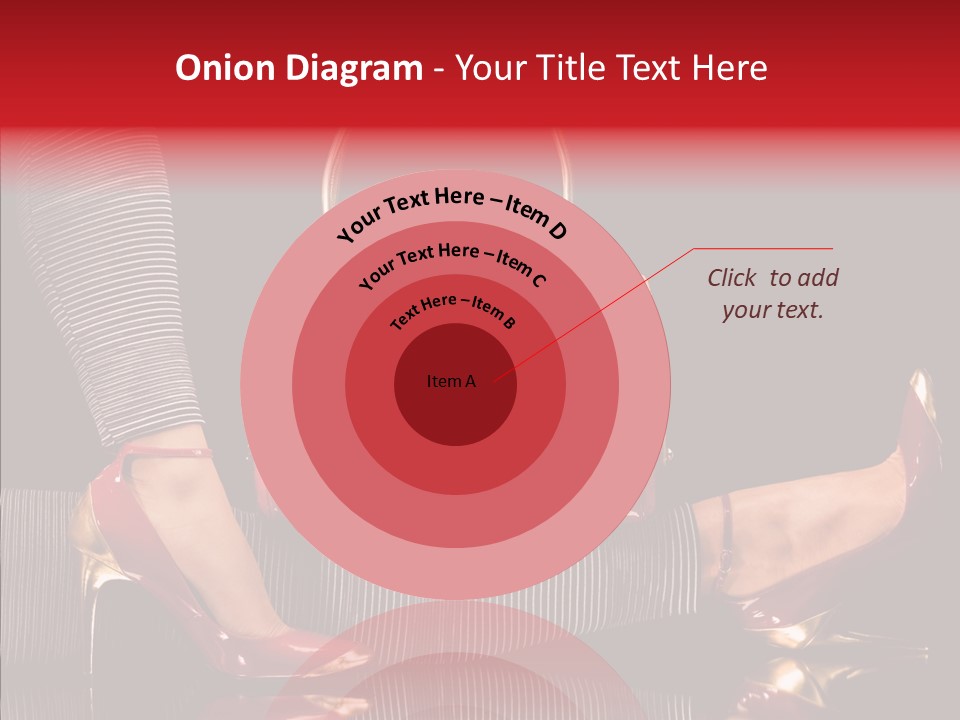 Lying Figure Female PowerPoint Template