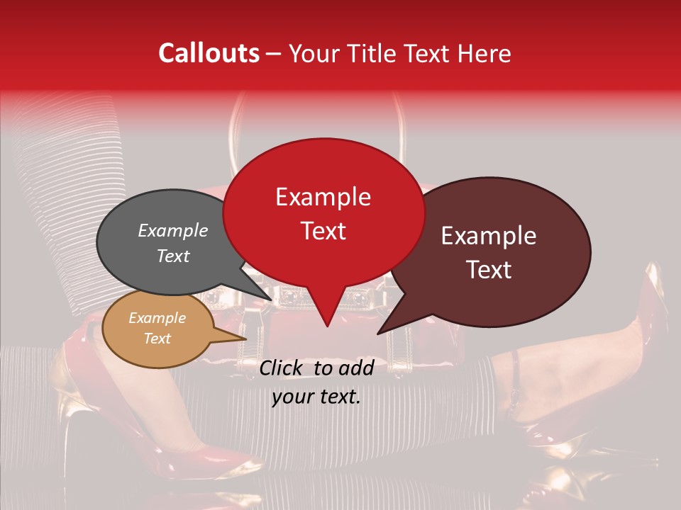 Lying Figure Female PowerPoint Template