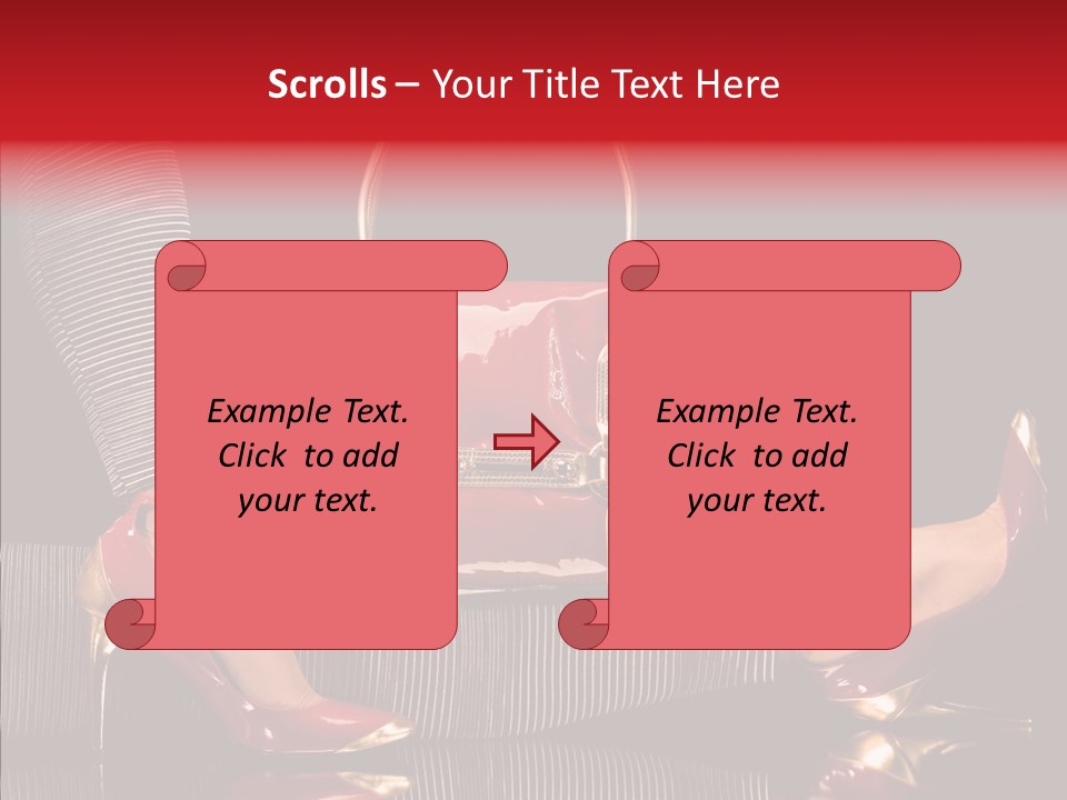 Lying Figure Female PowerPoint Template