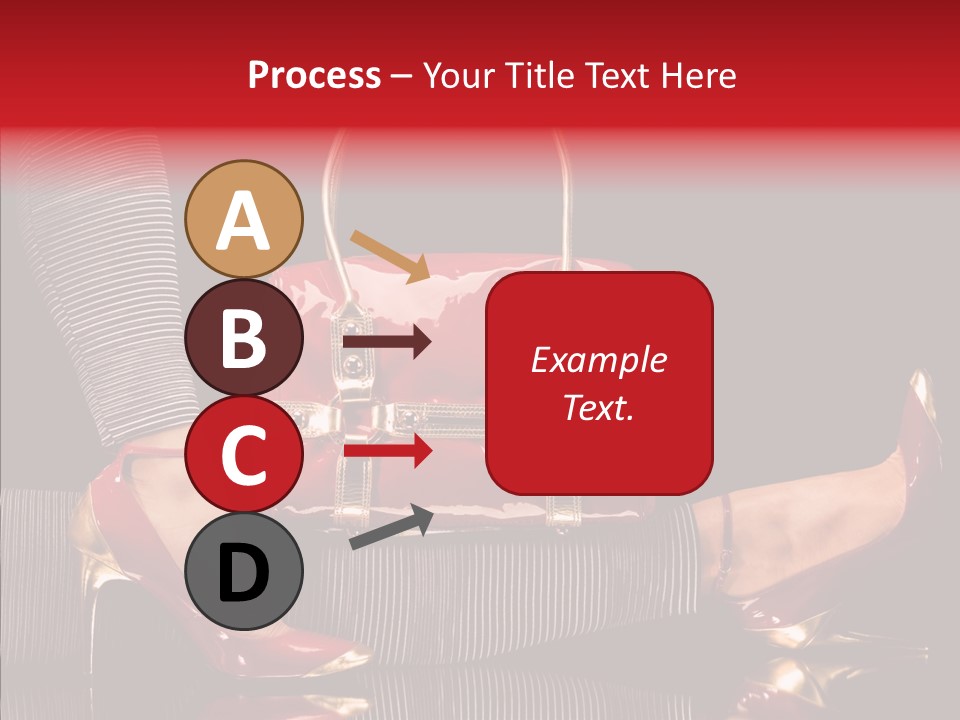 Lying Figure Female PowerPoint Template