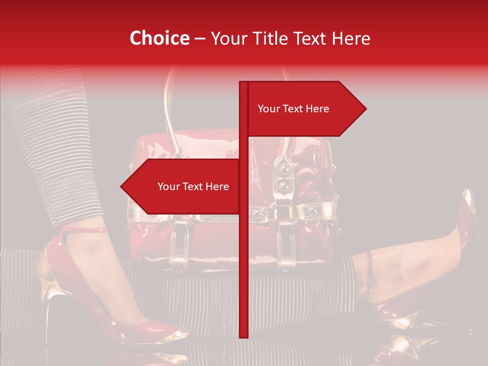 Lying Figure Female PowerPoint Template