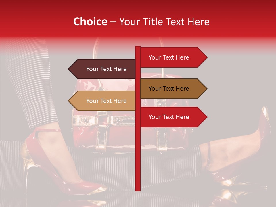 Lying Figure Female PowerPoint Template