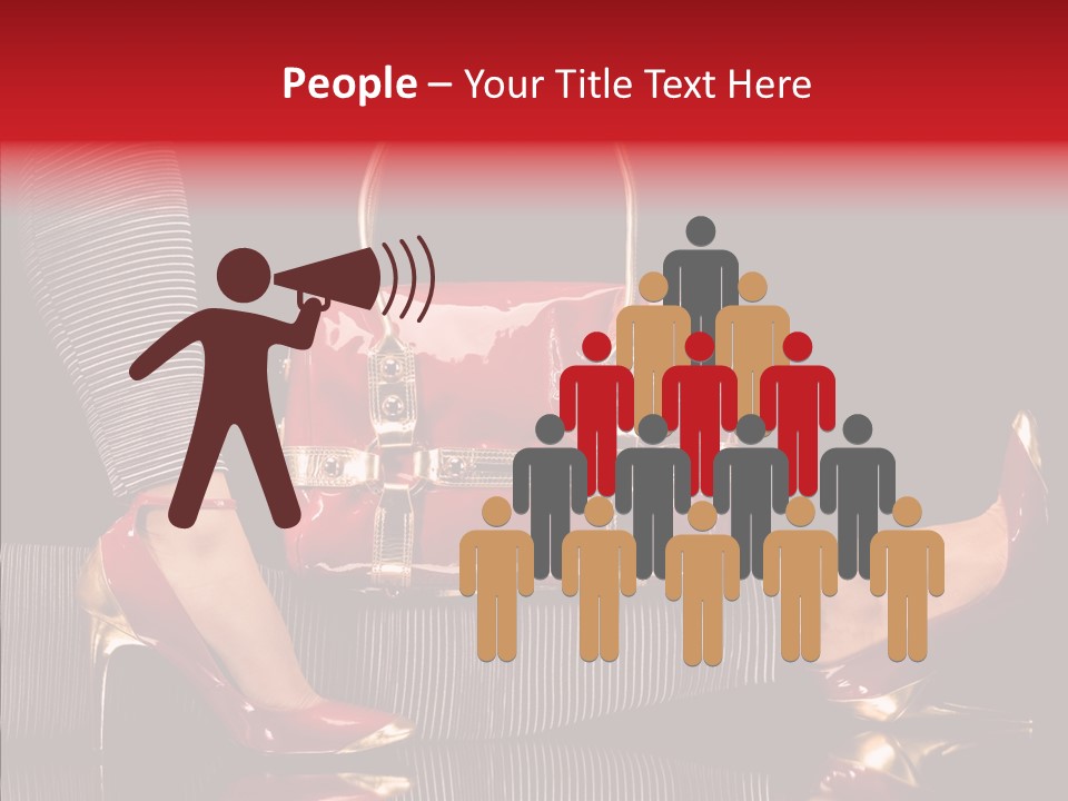 Lying Figure Female PowerPoint Template